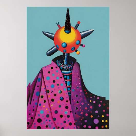 スイスアーミーヘッド – Ken Gage Art ポスター (正面)