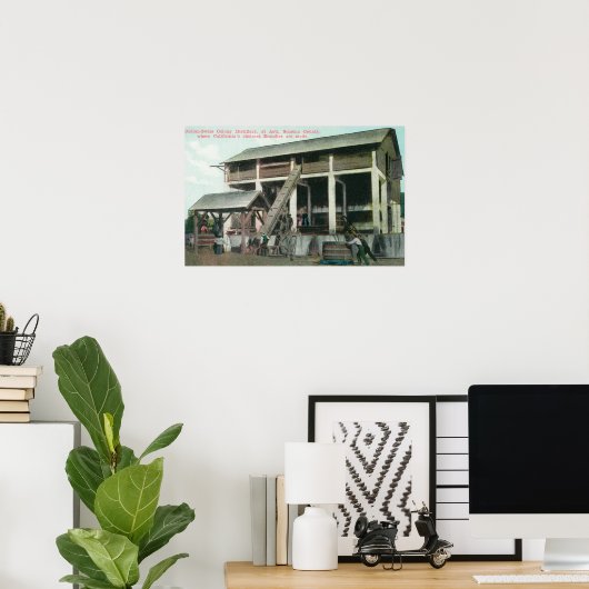 スイスイタリアン植民地ブランデー蒸留所 ポスター (ホームオフィス)