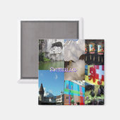 スイスカラフルの写真:セレスティ・シェフィー マグネット (正面/裏面)