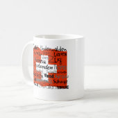 スイスカントンのマグ コーヒーマグカップ (正面左)