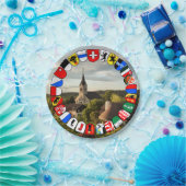 スイスカントンの紋章付き外衣 ペーパープレート (パーティー)