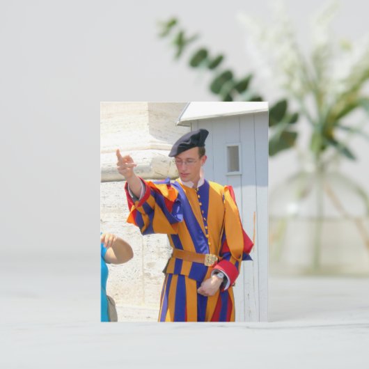 スイスガード ポストカード (スタンド正面)