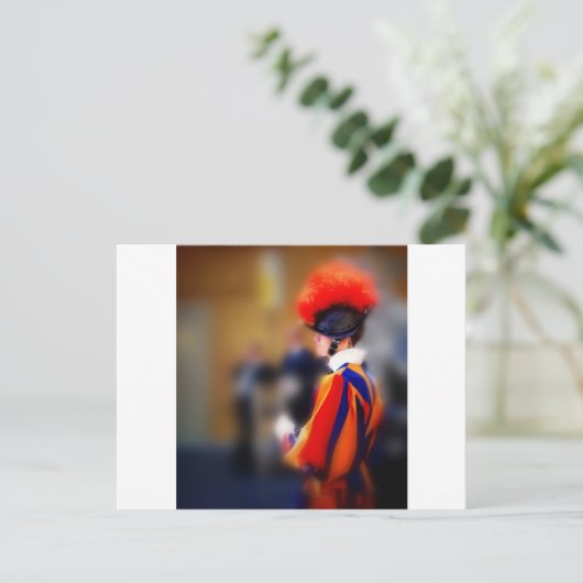 スイスガード ポストカード (スタンド正面)