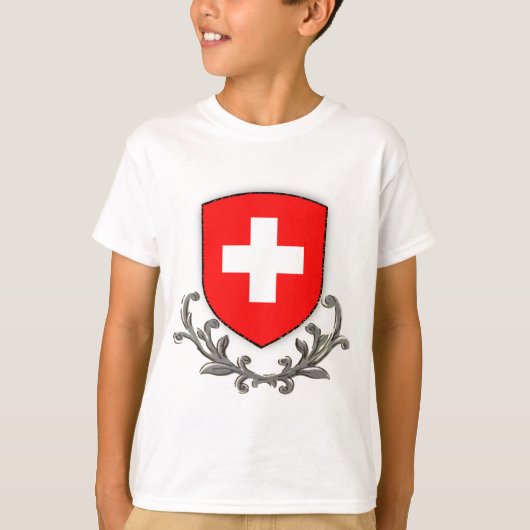 スイスクレストキッズリンガー Tシャツ (正面)