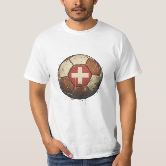 スイスサッカー Tシャツ (正面)