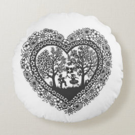 スイスシェレンシュニテピロー ラウンドクッション