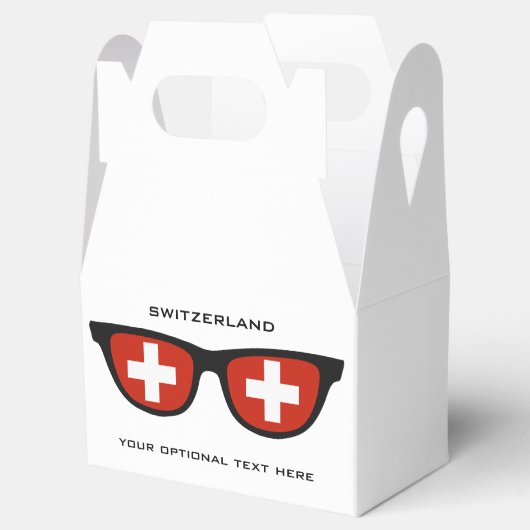 スイスシェーズカスタム文字&カラーフアボックス フェイバーボックス (オープン)