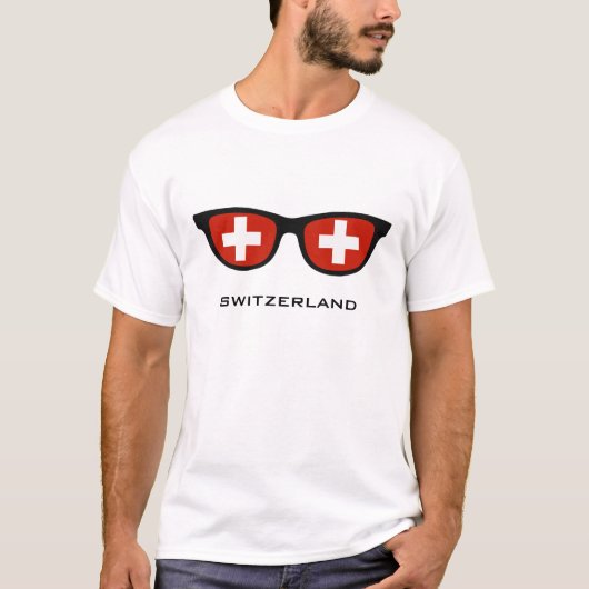 スイスシェードカスタムシャツとジャケット Tシャツ (正面)