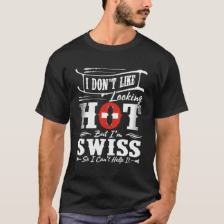 スイススイスルーツスイス伝統ス誇りを持ったイス Tシャツ