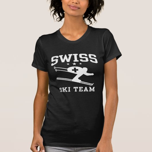 スイススキーチーム Tシャツ (正面)