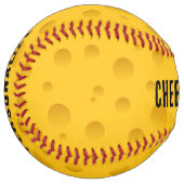 スイスチおもしろいーズ・ソフトボールのイエローギフト ソフトボール (正面左)