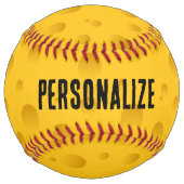 スイスチおもしろいーズ・ソフトボールのイエローギフト ソフトボール (裏面)