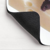 スイスチーズのマウスのマウスパッド マウスパッド (コーナー)