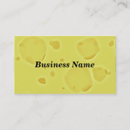 スイスチーズの黒の背景 名刺