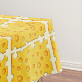 スイスチーズのCheezyの質パターン テーブルクロス (インサイチュ)