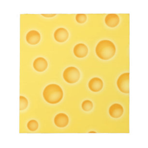 スイスチーズのCheezyの質パターン ノートパッド