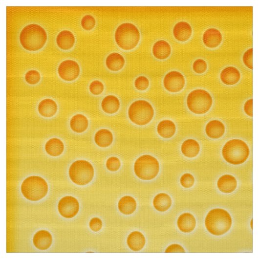 スイスチーズのCheezyの質パターン ファブリック (見本)