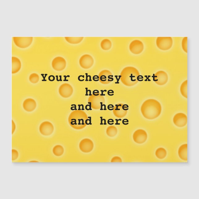 スイスチーズチーズテクスチャパターン (正面)