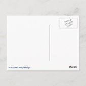 スイスチーズチーズテクスチャパターン ポストカード (裏面)