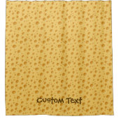 スイスチーズパターン シャワーカーテン (正面)