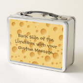 スイスチーズパターン メタルランチボックス (裏面)