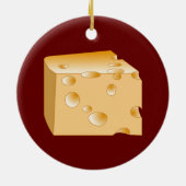 スイスチーズ セラミックオーナメント (裏面)