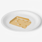 スイスチーズ ペーパープレート (アングル)