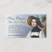 スイステーマビューティフル伝統的ビジネスカード 名刺 (正面)