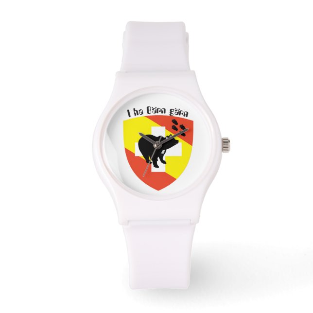 スイスデザインベルンスイスで見る 腕時計 (正面)