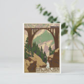 スイストレインヴィンテージ旅行はがき ポストカード (スタンド正面)