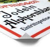 スイスバーゼルフェスティバルレスリングオールドトラベル ポスター (角)