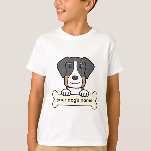 スイスパーソナライズされた素晴らしスマウンテン犬 Tシャツ (正面)