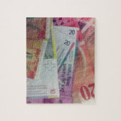 スイスフランク ジグソーパズル (縦)