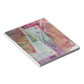 スイスフランク ノートパッド (アングル)