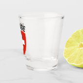 スイスフランスのス話(Suisse) ショットグラス (右)