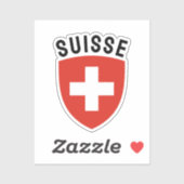 スイスフランスのス話(Suisse) シール (シート)