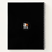 スイスマウンテンシーンノートブック ノートブック (裏面)