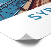 スイスヨーロッパトラベルプリント ポスター (角)