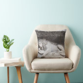 スイスライオンモニュメント装飾枕 クッション (椅子)