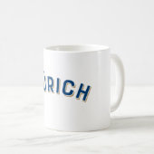 スイスヴィンテージアーチ コーヒーマグカップ (正面右)