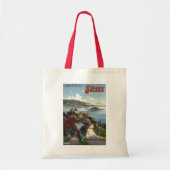 スイスヴィンテージスイス観光旅行ポスター トートバッグ (正面)