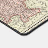 スイスヴィンテージマップ旅行代理店 デスクマット (コーナー)