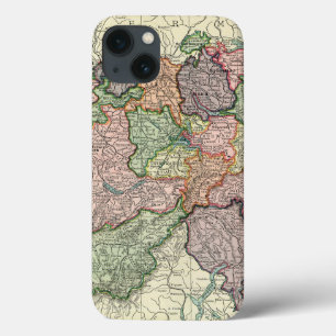 スイスヴィンテージマップiPhone 6タフエクストリーム iPhone 13ケース