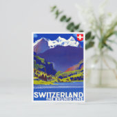 スイスヴィンテージ旅行はがき ポストカード (スタンド正面)