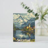 スイスヴィンテージ ポストカード (スタンド正面)