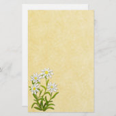 スイス人によってEdelweissは文房具が開花します 便箋 (正面/裏面)