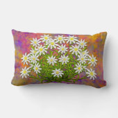 スイス人によってEdelweissは腰神経の枕が開花します ランバークッション (裏面)