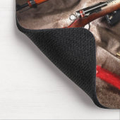 スイス人シュミツトRubin 1889年及びK31 マウスパッド (コーナー)