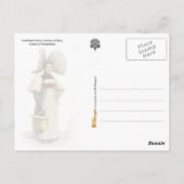 スイス伝統的のベルンの衣装 ポストカード (裏面)