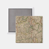 スイス刻印された地図 マグネット (正面/裏面)